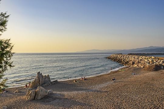 The Idyllic beach of Kyparissia
