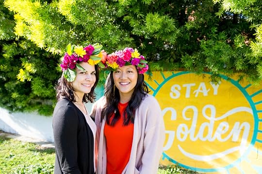 Amy Tangerine Flower Crown
