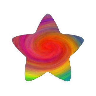 E.G.A.D.S. - I See Rainbows Star Sticker