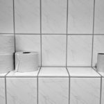 picture of toilet rolls in a toilet