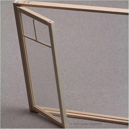 Bay Window Over Kitchen Sink Diy Dollhouse Parts Including Working Windows and Doors