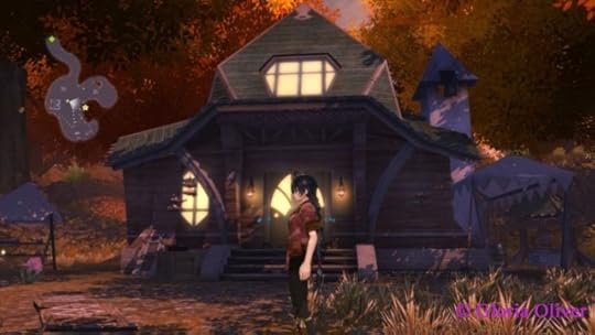 Tales of Berseria - night at village
