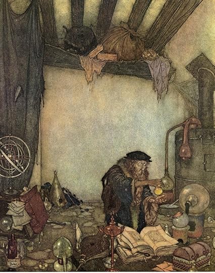 The Alchemist by Edmund Dulac