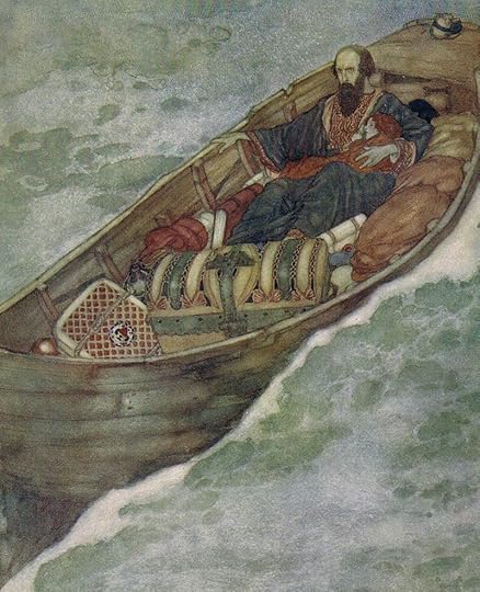 Prospero and Miranda by Edmund Dulac