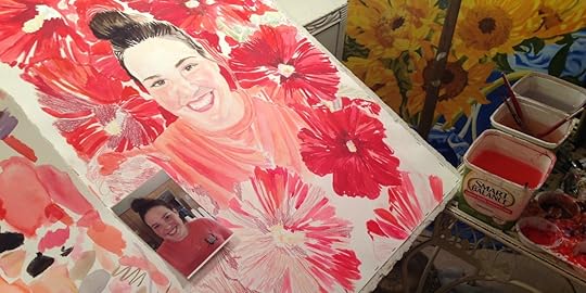 Fifi LeFan's Woman in Red