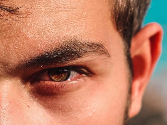 man's eye, villain face