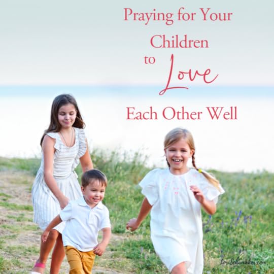 Prayer changes things. As parents we want nothing more than for our children to love each other well. To grow up supporting each other and being close. So why not pray? Prayer changes things for the better - even one heartfelt prayer makes all the difference. #prayer #surrenderedheartsbook #godslove #adoption #family #love #hope
