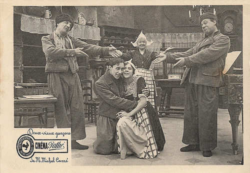 Andrée Marly in Deux vieux garcons (1911)