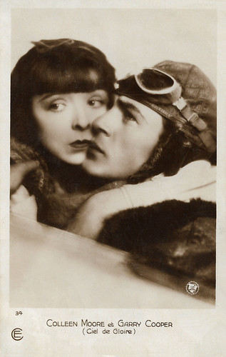 Colleen Moore and Gary Cooper in Lilac Time (1928)