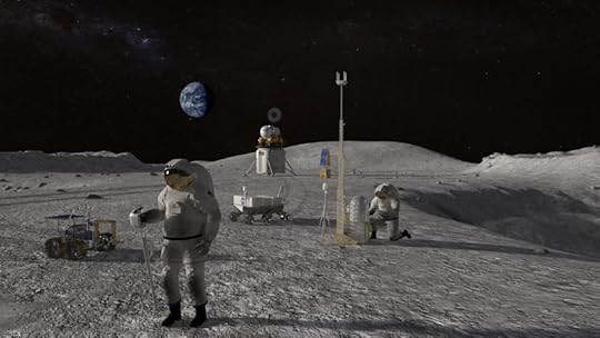 La NASA será la encargada de llevar a los astronautas estadounidenses a la Luna en los próximos cinco años. Image Credit: NASA