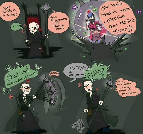 graham in telgrin's staff would have been great