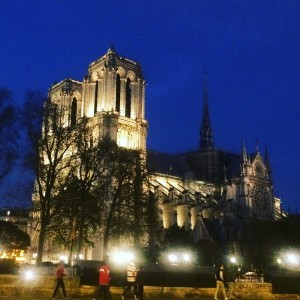 I snapped this pic of Notre Dame Cathedral on April 1, 2 weeks before the fire as I walked back home from the Shakespeare and Company teen book club.