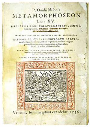 Las Metamorfosis, de Ovidio