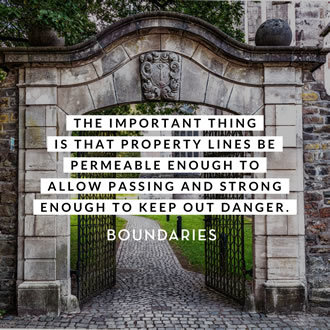 Boundaries