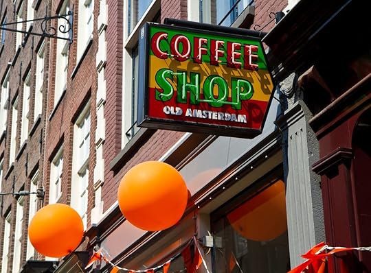 Coffee shop in Amsterdam