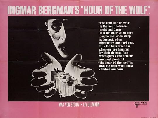 Image result for hour of the wolf 1968 poster