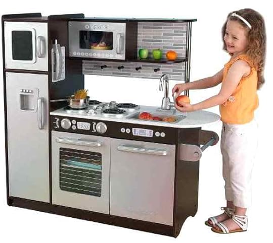 kidkraft kuche uptown save on the uptown espresso kitchen free shipping eligible kidkraft 53364 uptown kuche weiss