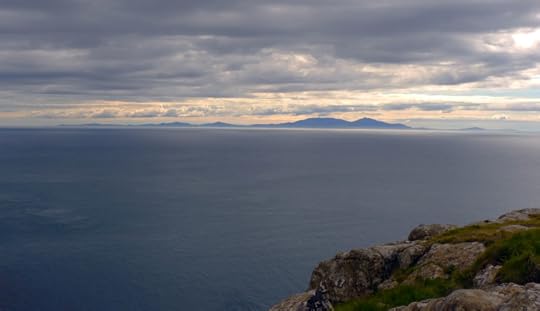 Looking west from Skye to the Outer Hebrides