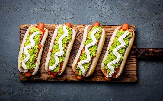 Chilean Completo Italiano hot dog