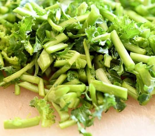 Kale Stem Creamy Pasta Sauce