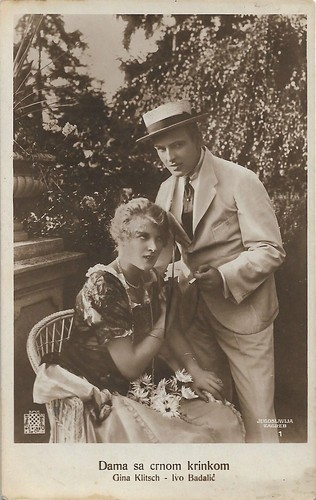 Dama sa crnom krinkom (1918)