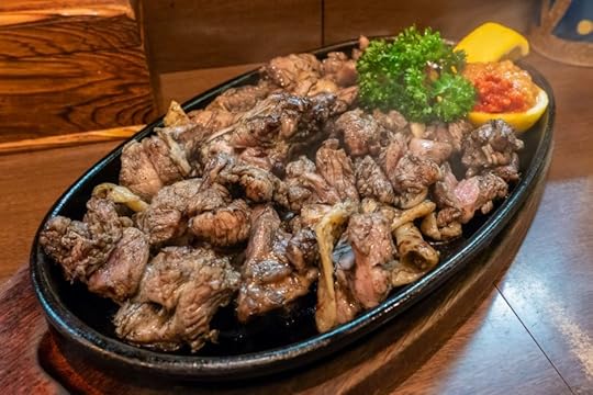 Miyazaki grilled chicken yakitori japanese food