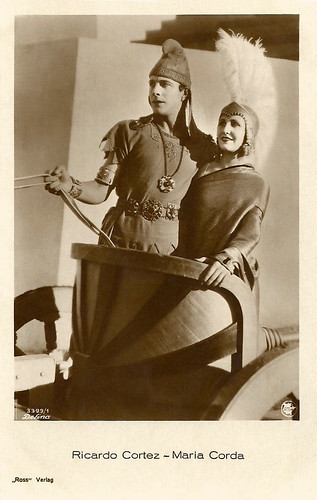 Maria Corda and Ricardo Cortez in The Private Life of Helen of Troy (1927)