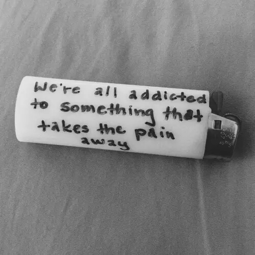 pain, quotes, and addicted image