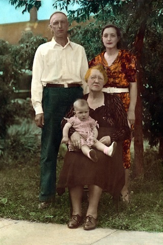 4 generations of Baker Family