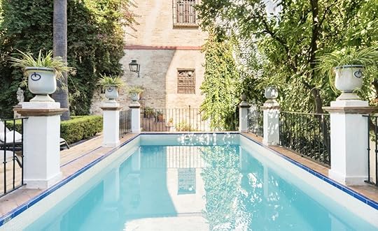 Pool in Spain at an Airbnb
