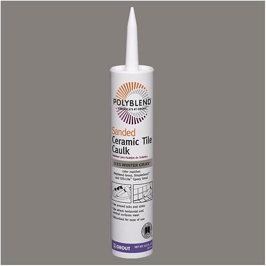 Custom Building Products Polyblend 335 Winter Gray 10 5 Oz Sanded Best Caulk for Kitchen Sink