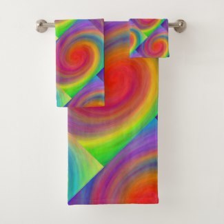E.G.A.D.S. - I See Rainbows Bath Towel Set