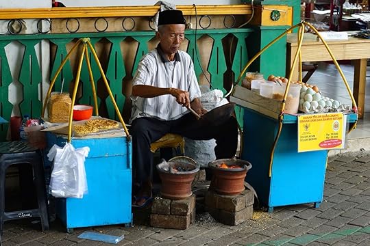 Street-food vendor in Jakarta