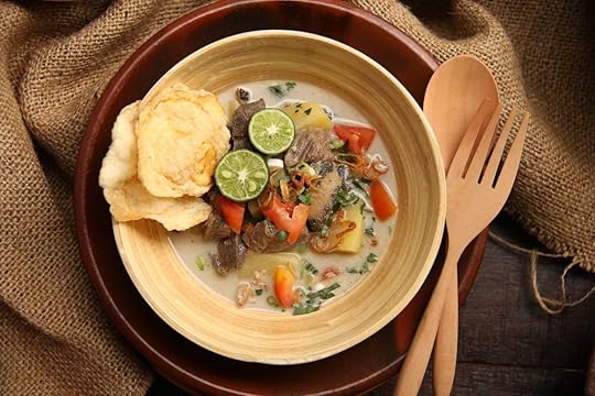 Traditional beef and offal soup from Betawi, Jakarta