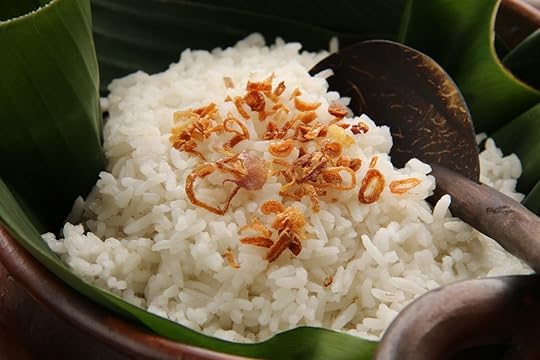 Coconut flavor steamed rice