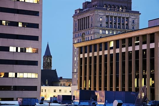 Downtown of Canton, Ohio, USA