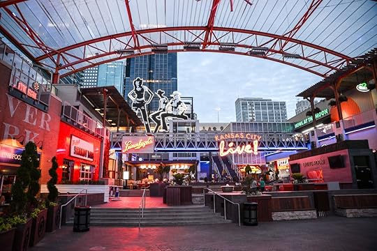 The Power and Light District in Kansas City Missouri