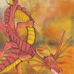 A Lava Dragon