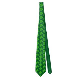 I’m Lucky Clover Neck Tie