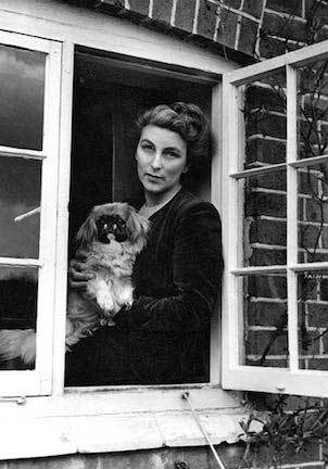 Rumer godden in window