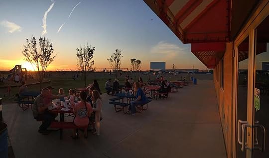 Stars and Stripes drive-in movie theater