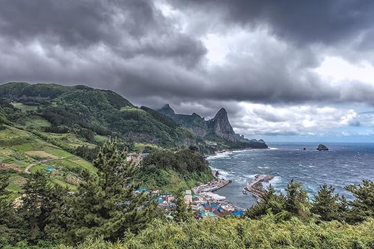 Cheonbu Port of Ulleungdo, Korea's beautiful island