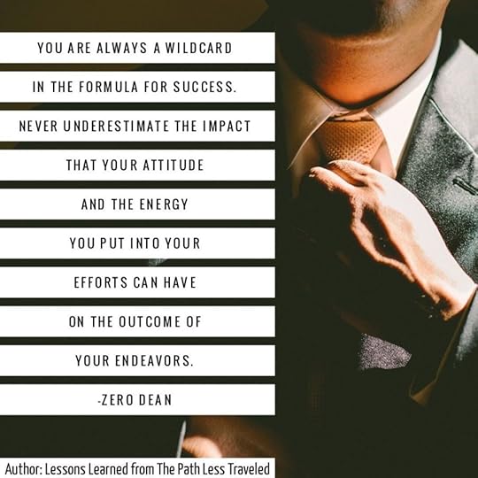 You are a wildcard in the formula for success
