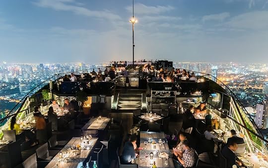 The Vertigo rooftop bar in Bangkok