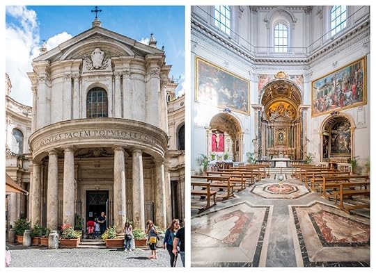 Santa Maria della Pace in Rome, Italy