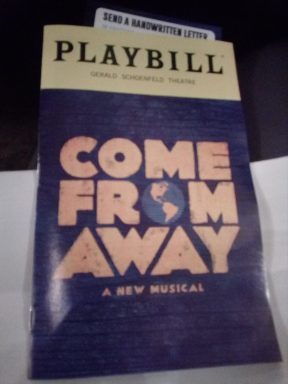come from away playbill
