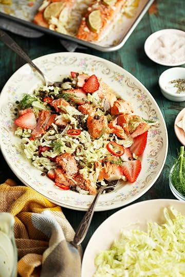 Salmon and Fennel Spring Dinner Salad