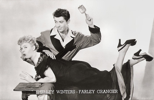 Shelley Winters and Farley Granger in Behave Yourself! (1951)