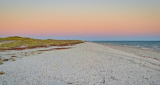 Playa Las Conchillas at sundown