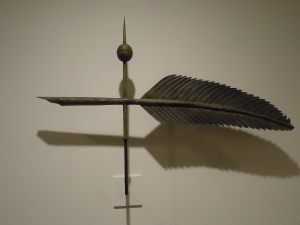 Unusual Quill Pen Weathervane